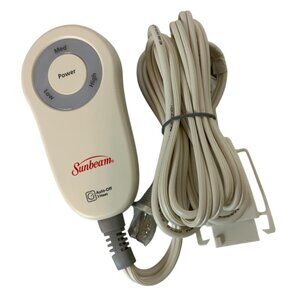 Sunbeam Electric Blanket Replacement Controller Model M85AP 180W Auto-Off